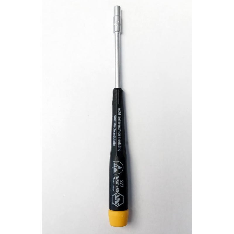 Wiha 27707 Precision ESD Safe Nut Driver 9/64 x 60 Germany