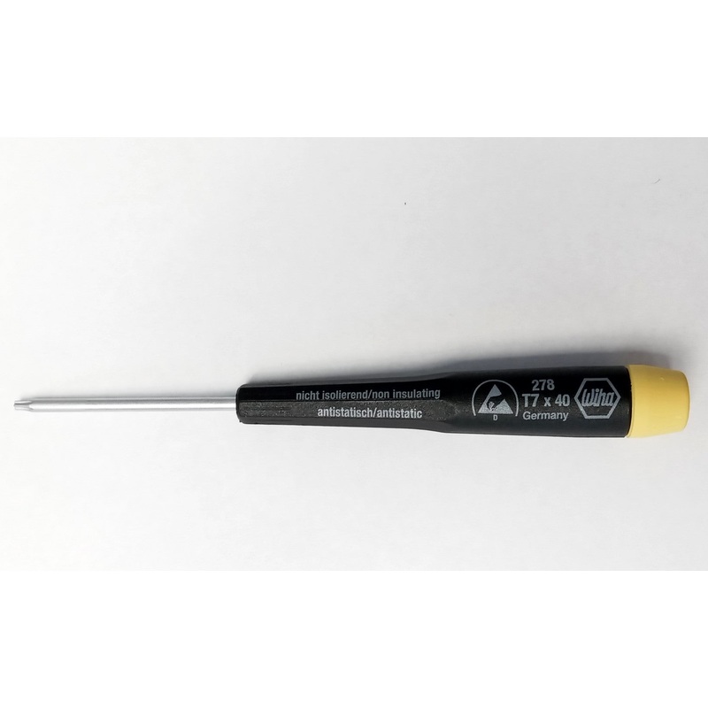 Wiha 27817 Torx T7 x 40mm ESD Safe Precision Screwdriver Germany