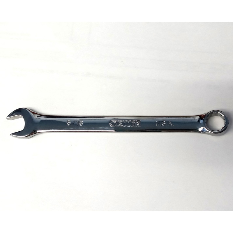 Allen 20471 5/16" Full Polish Combo Wrench USA 12PT.