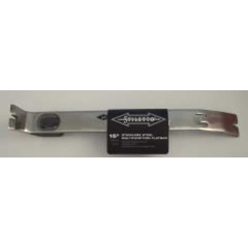 Stiletto 15" SSFB15-2 Stainless Steel Multifunctional Flatbar Crowbar