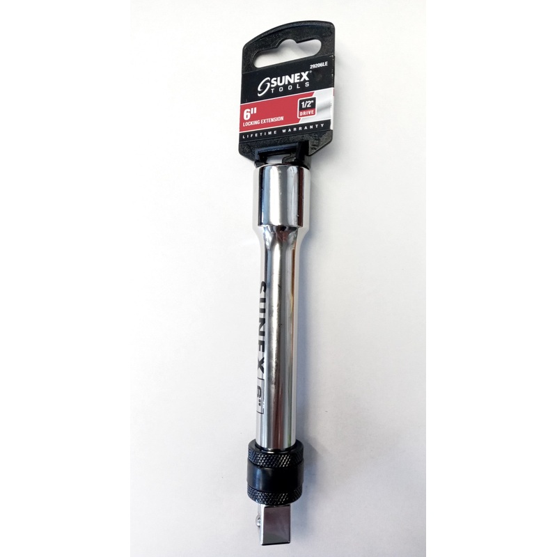 Sunex 29206LE Tools 1/2" x 6"  Drive Locking Socket Extension Bar