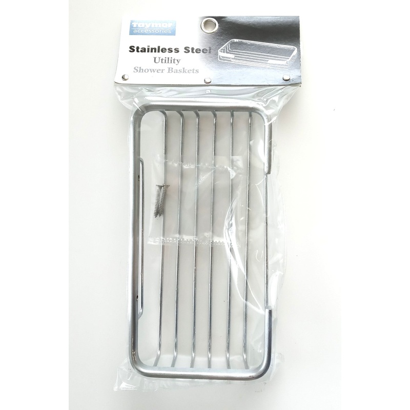 Taymor 01-1483LSS Stainless Steel Utility Shower Basket