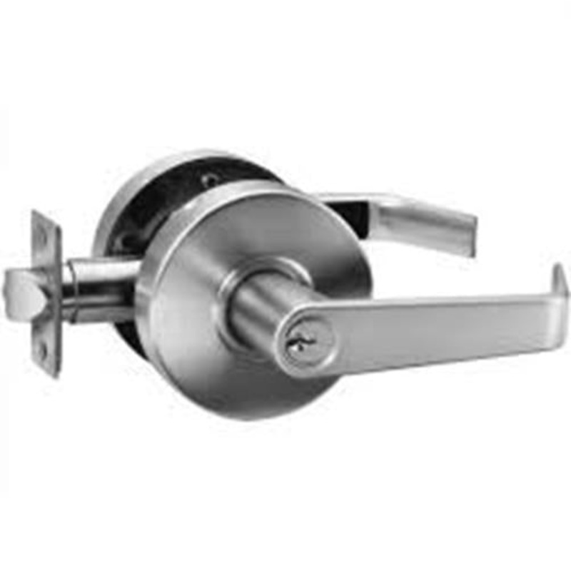 Taymor 32-5970 Commercial Keyed Classroom Heavy Duty Lockset Satin Chrome