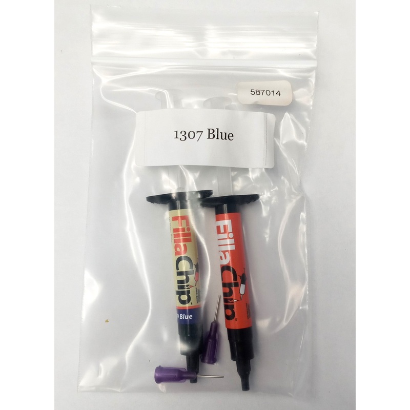 UBA Tuba FillaChip 1307 Single Color Kit for Stone Chip Repair Blue