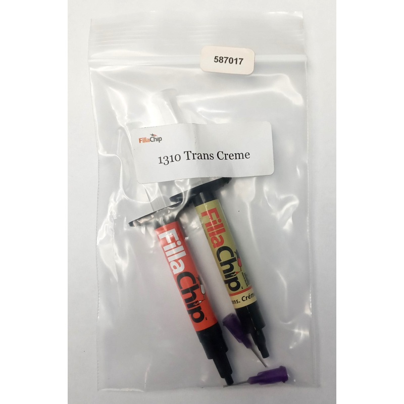 UBA Tuba FillaChip 1310 Single Color Kit for Stone Chip Repair Trans Creme