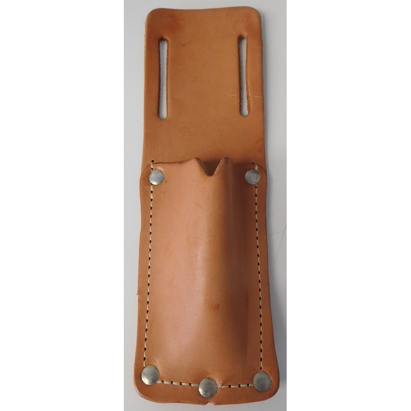 Unbranded 7-3/4" x 2-1/4" Leather Knife Pouch Tool Holder Made in the USA
