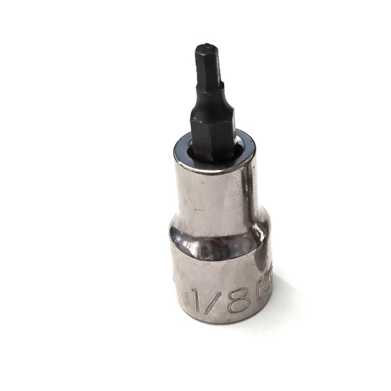 Kobalt 22334 1/8" Hex Bit Socket 3/8" Drive USA