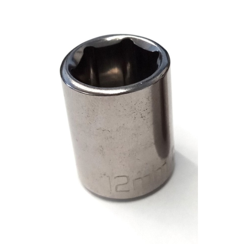 Kobalt 22712 12mm Socket 6-Point 1/4" Drive USA