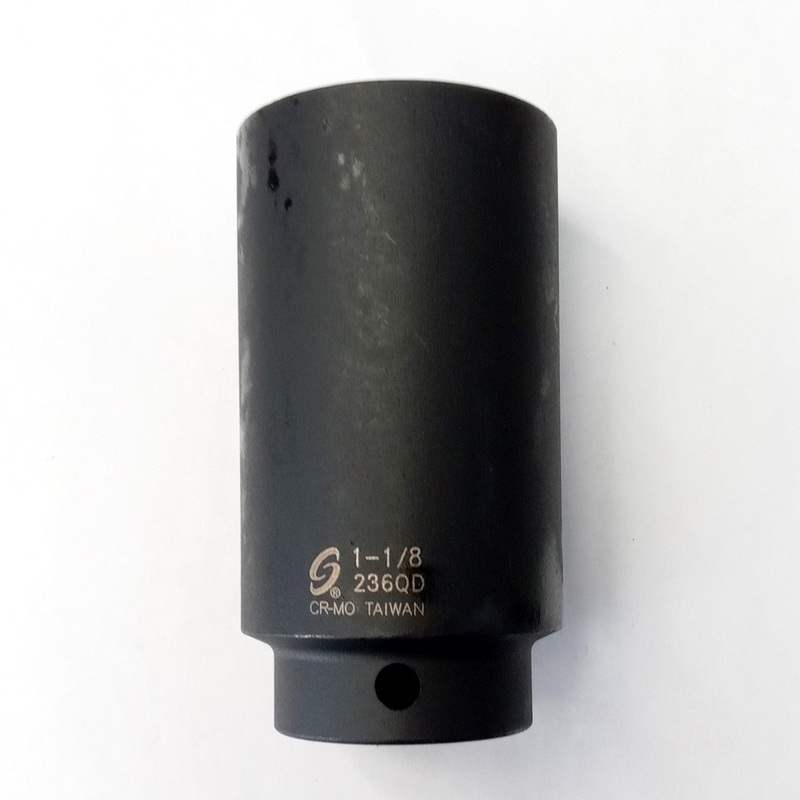 Sunex 236QD 1/2" Drive 1-1/8" Deep Impact Socket 8 Point