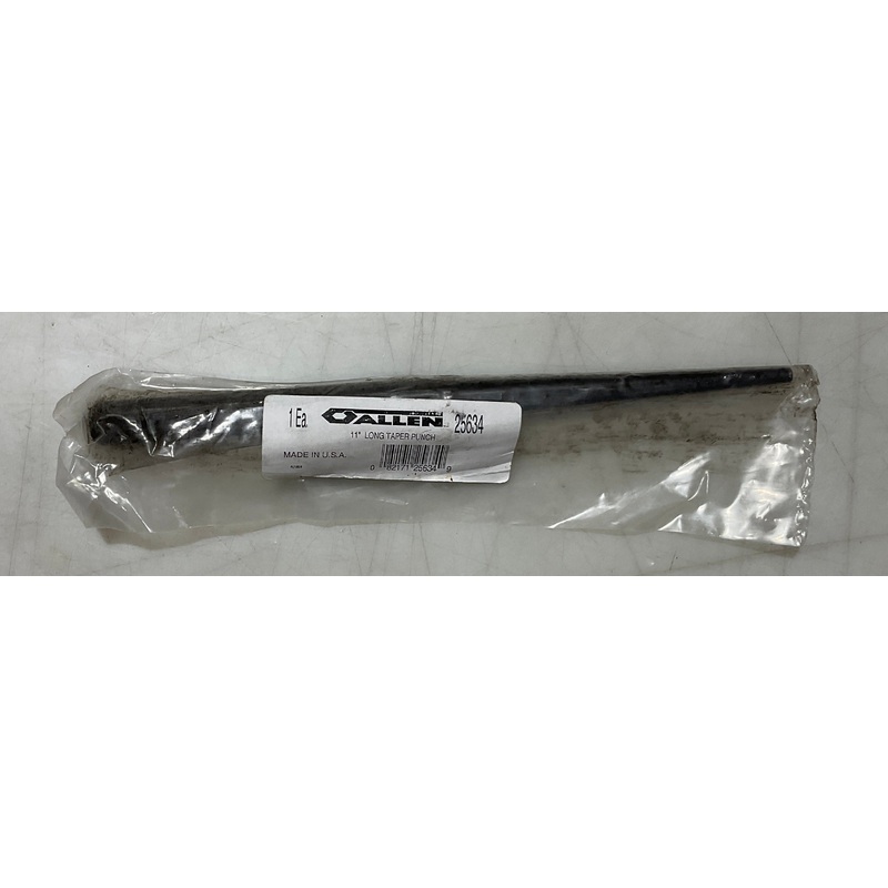 Allen 25634 1/4" x 11" Long Taper Punch USA #I-4