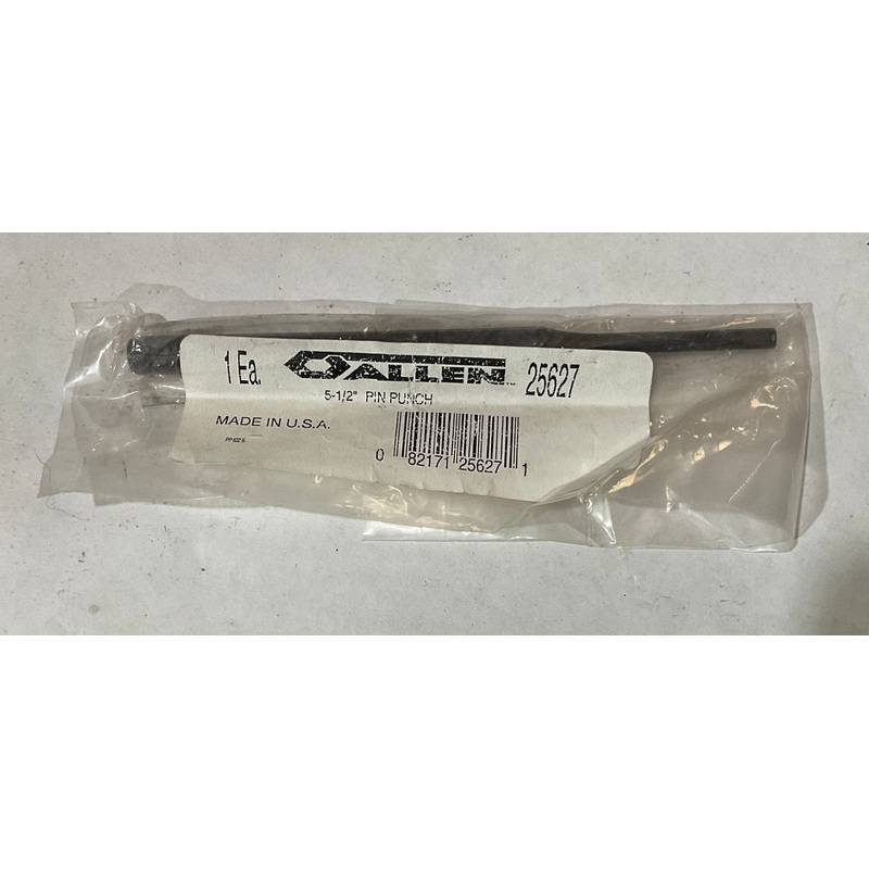 Allen 5-1/2" Pin Punch 25627 USA #47