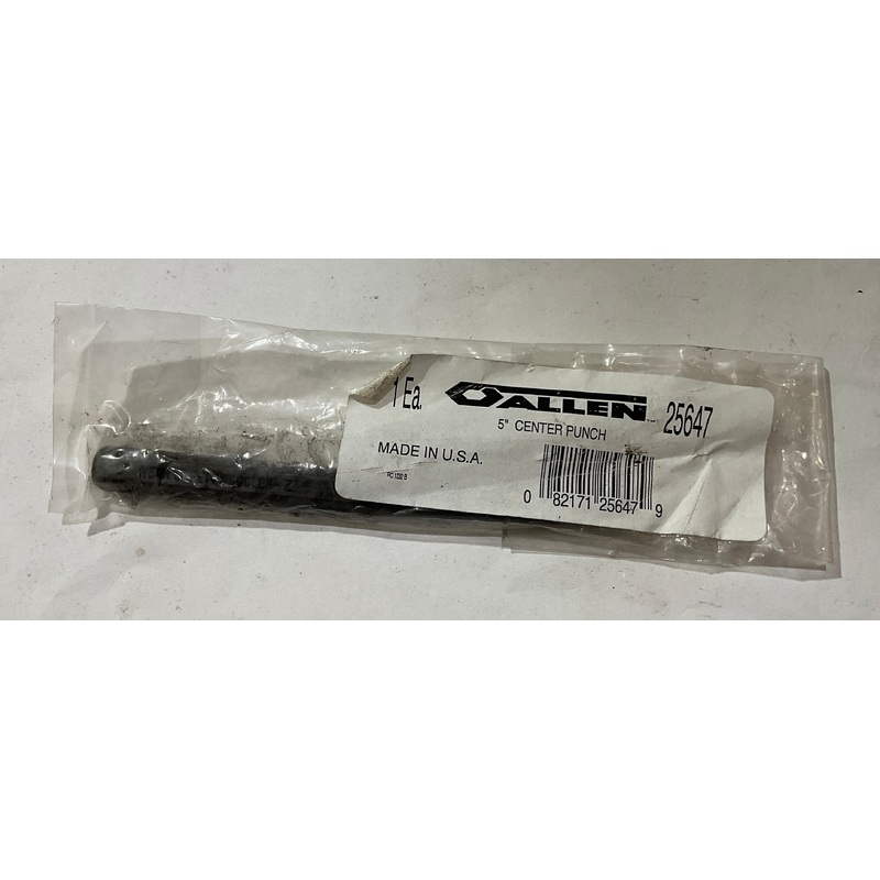 Allen 5" center punch 25647 USA #B-36