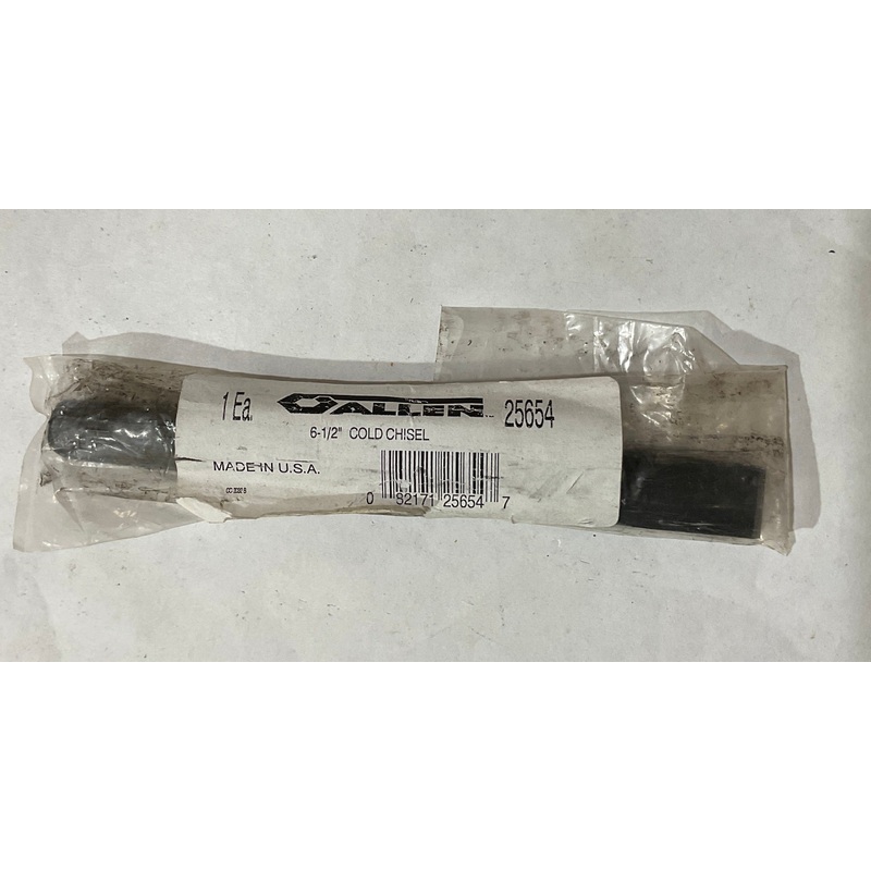 Allen 6-1/2" Cold Chisel 25654 USA #I-4