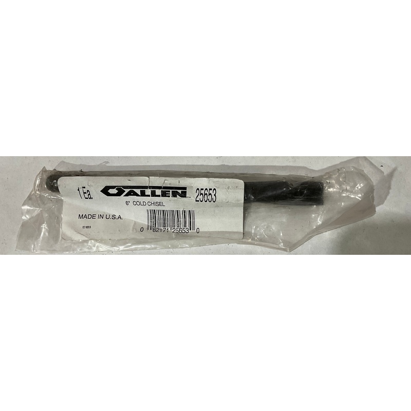 Allen 6" Cold Chisel 25653 USA #B-32