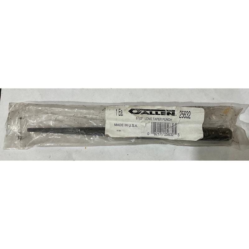 Allen 8-1/2" Long Taper Punch 25632 USA #I-68