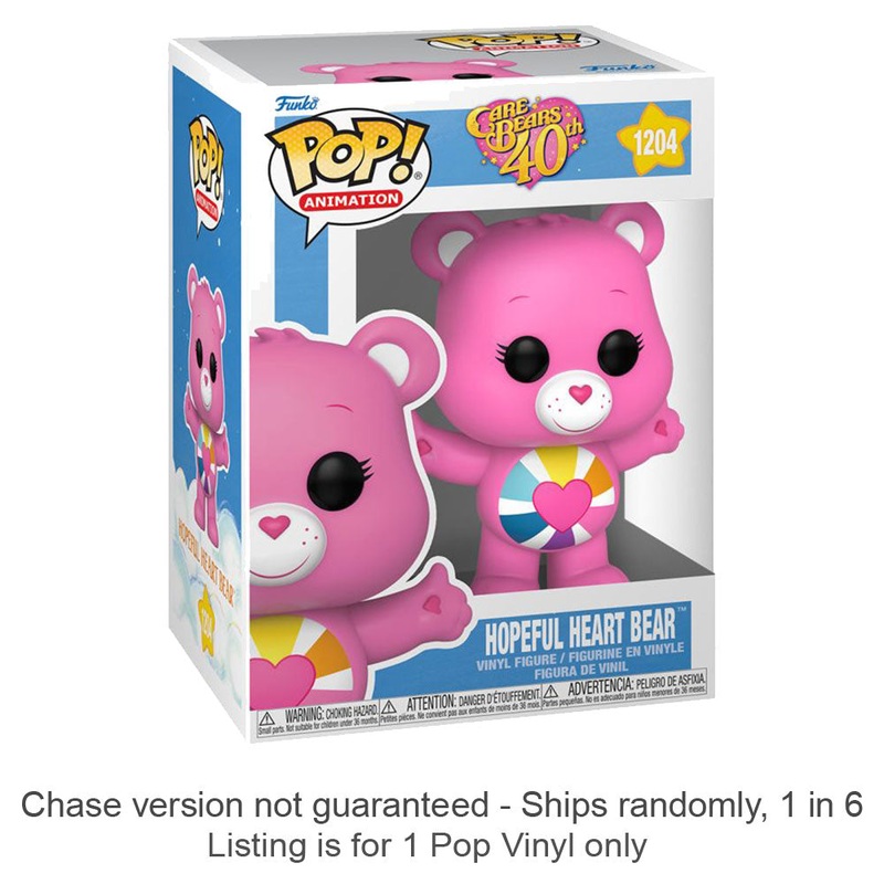 Care Bear 40th Hopeful Heart Bear Pop! Chasser les navires 1 sur 6